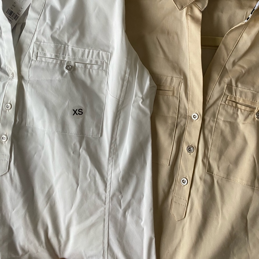Button down Collar shirt with adjustable sleeves